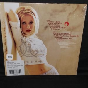 Christina Aguilera Self Titled Debut Sealed New Red Swirl Vinyl LP UO ...